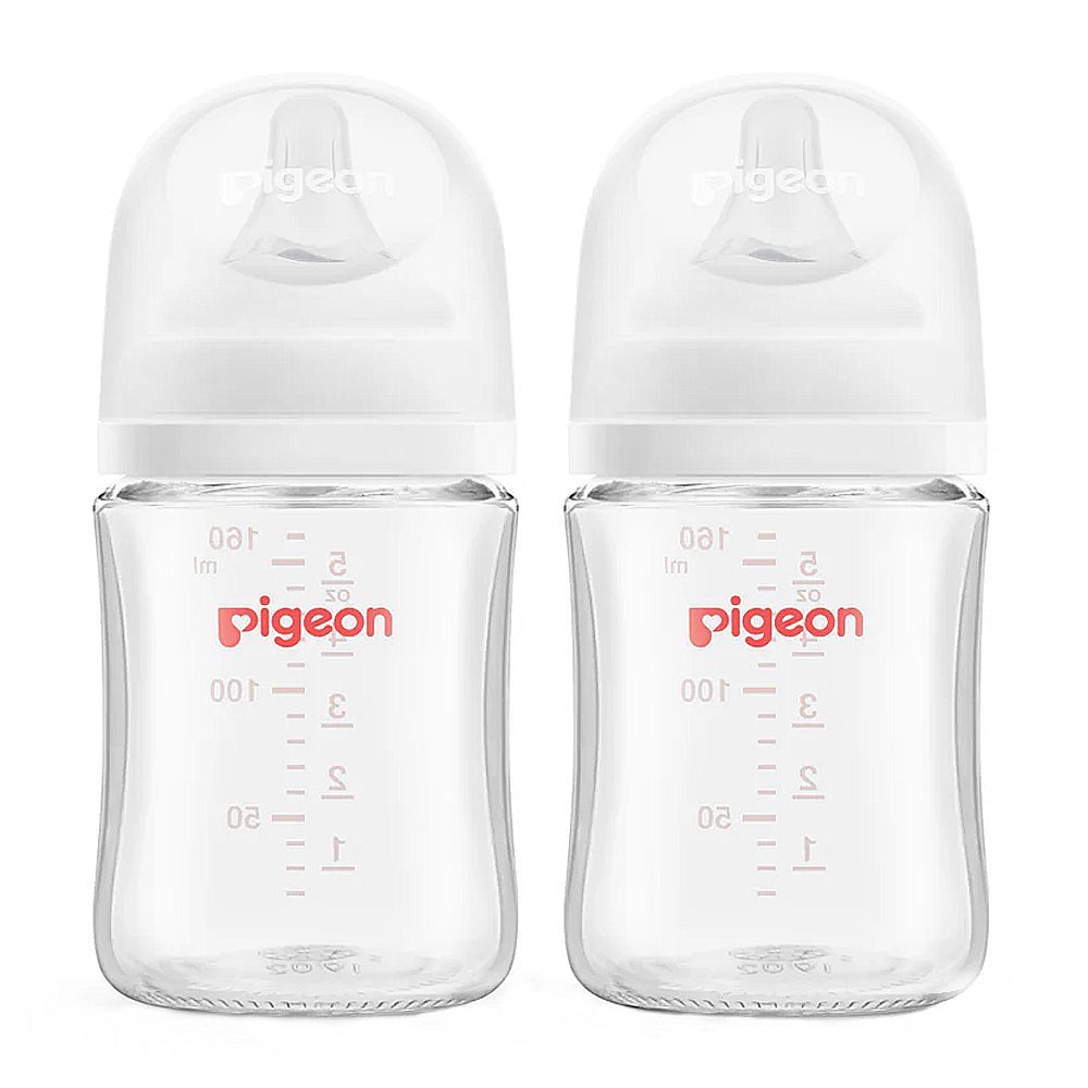Pigeon SofTouch Nursing PP Feeder Bottle, For 0+ Months, 160ml, 2-Pack, A81292