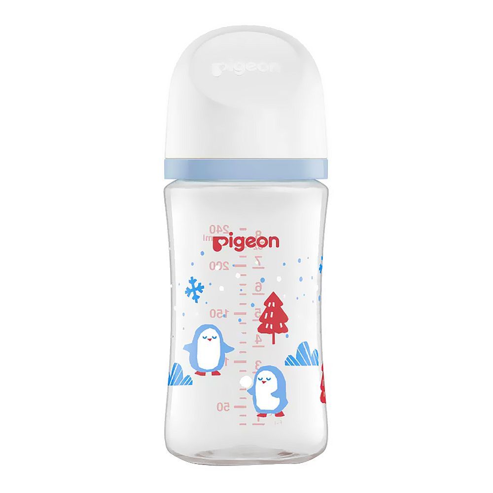 Pigeon SofTouch Nursing PP Feeder Bottle, For 3+ Months, 240ml, A81298
