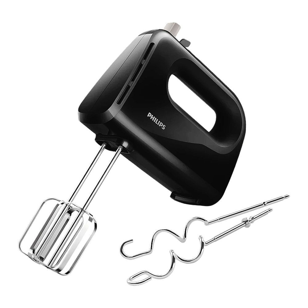 Philips Daily Collection Hand Mixer, 280W, Black, HR-3704/11