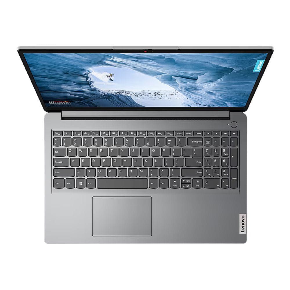 Lenovo IdeaPad 1 15IJL7 Laptop, 15.6" HD Display, Intel Celeron N4500, 4GB/256GB SSD, Cloud Grey