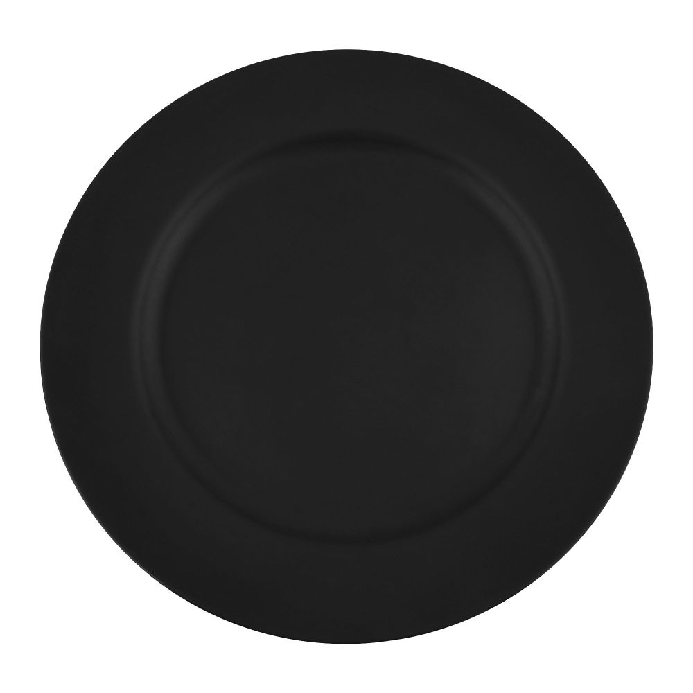 Patex Studios Matt Rice Plate, Black, 1-Pack, 5023