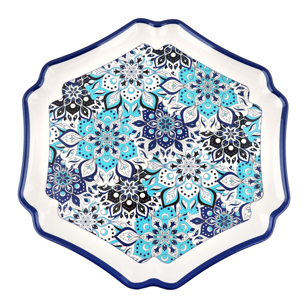 Patex Studios Hexagonal Serving Tray, Medium, 1-Pack, HT-214