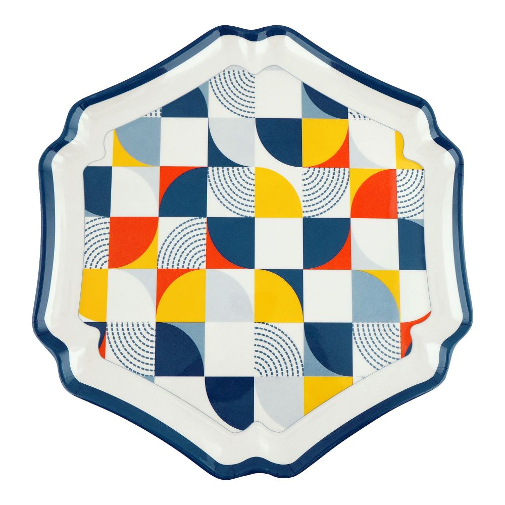 Patex Studios Hexagonal Serving Tray, Small, 1-Pack, HT-215