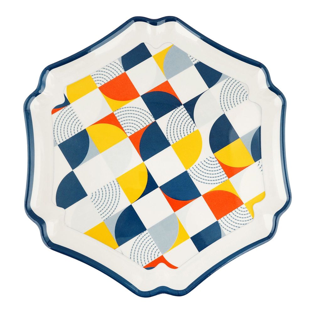 Patex Studios Hexagonal Serving Tray, Medium, 1-Pack, HT-215