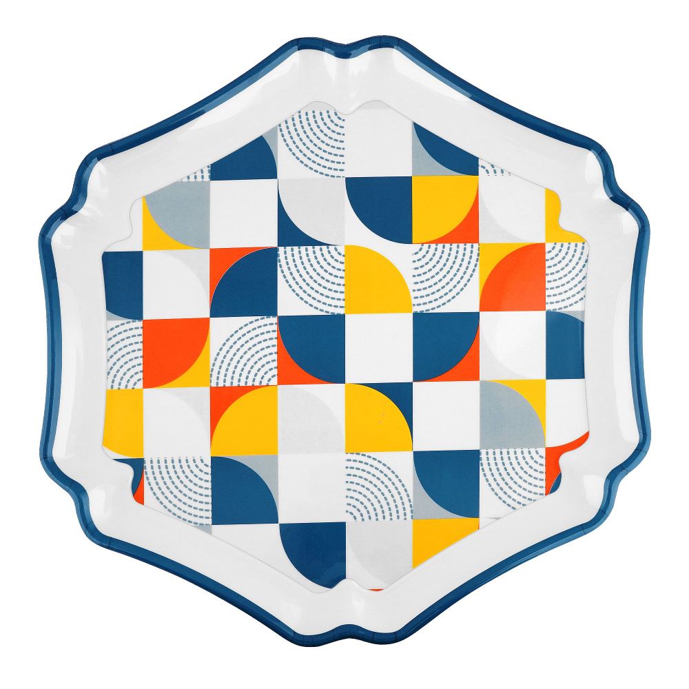 Patex Studios Hexagonal Serving Tray, Large, 1-Pack, HT-215