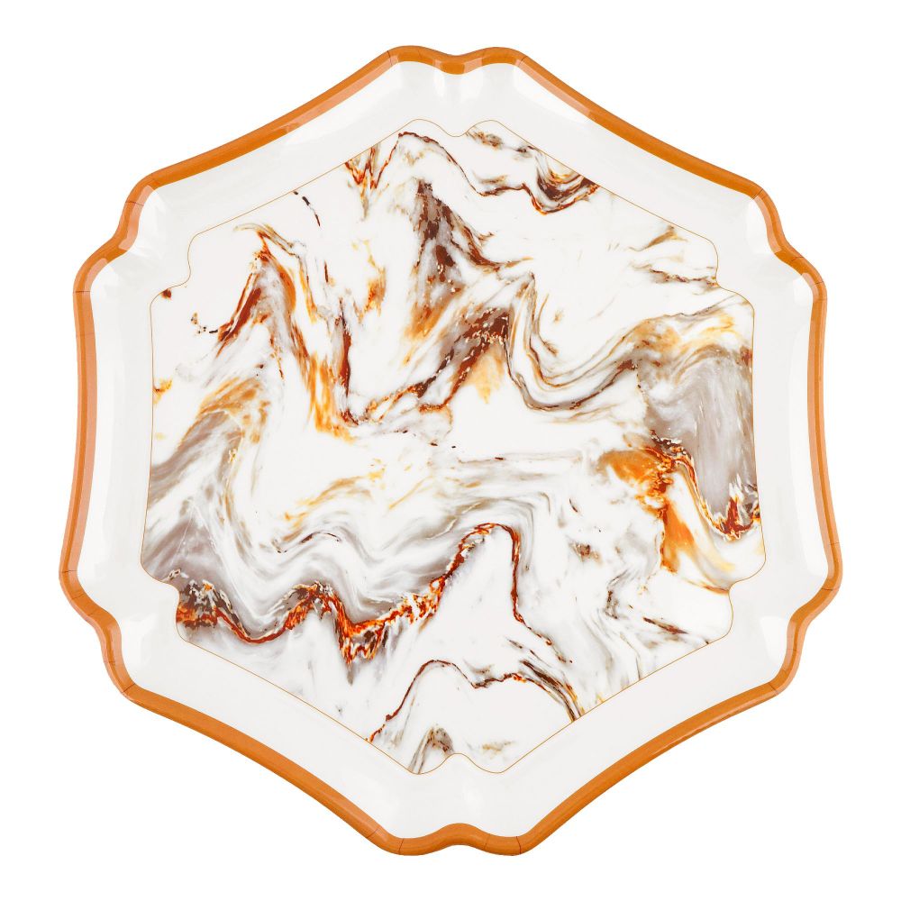 Patex Studios Hexagonal Serving Tray, Medium, 1-Pack, HT-216