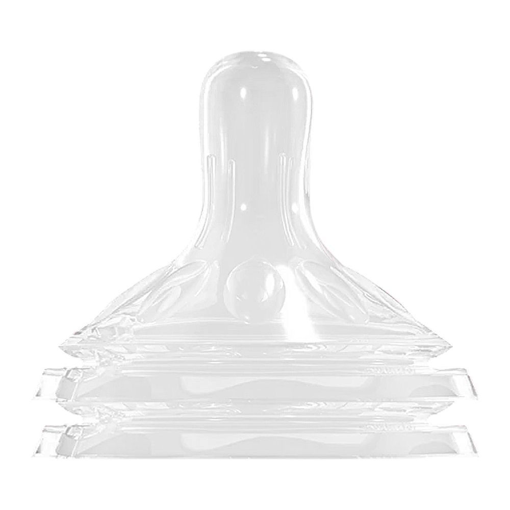 Shield Baby Wide Neck Anti Colic Nipples, BPA Free, Medium Flow, For 3+ Months, 2-Pack