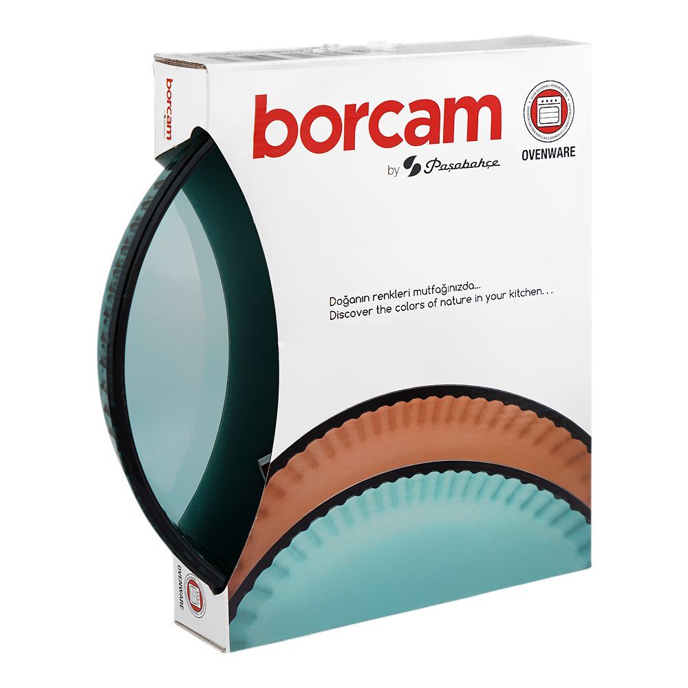 PSB Ovenware Borcam Ever Green Round Tray, 59044-48