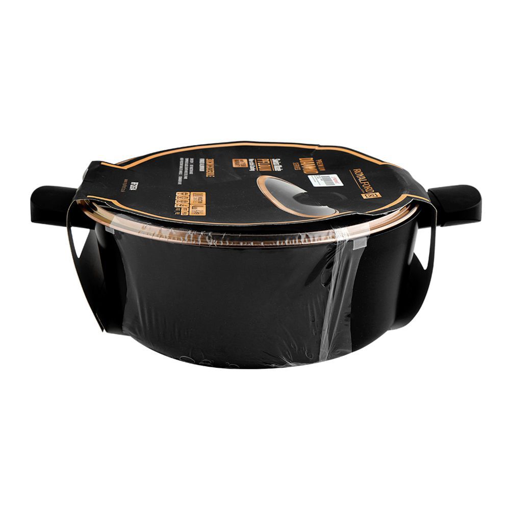 Royalford Diamond Forged Aluminium Casserole 28cm, RF12633