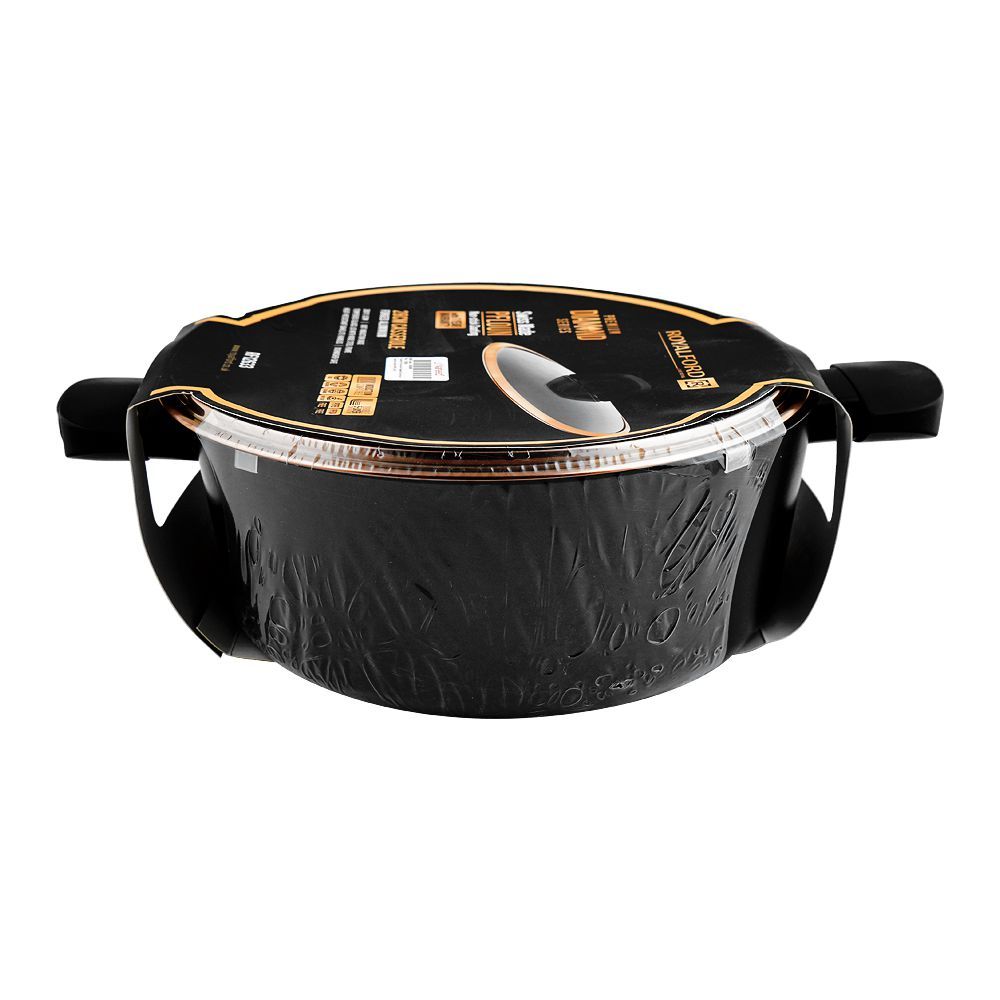 Royalford Diamond Forged Aluminium Casserole 30cm, RF12634