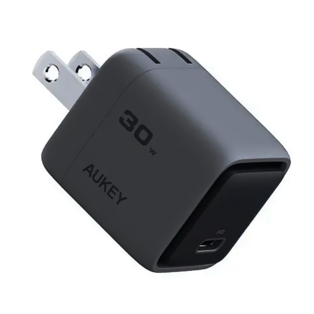 Aukey Comet PD Wall Charger 30W, USB-C, Grey, PA-C1