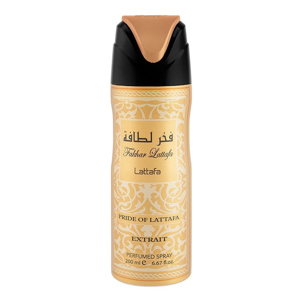 Lattafa Fakhar Pride Of Lattafa Extrait Body Spray, For Men & Women, 200ml