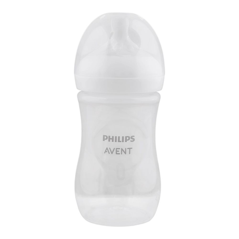 Avent Natural Response Air Free Vent Baby Feeding Bottle, 260ml, SCF673/01