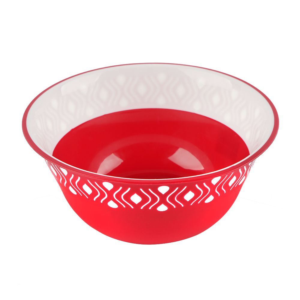 Modern Aqua Bowl, Medium, BPA Free, Red, 2 Liters, Abm