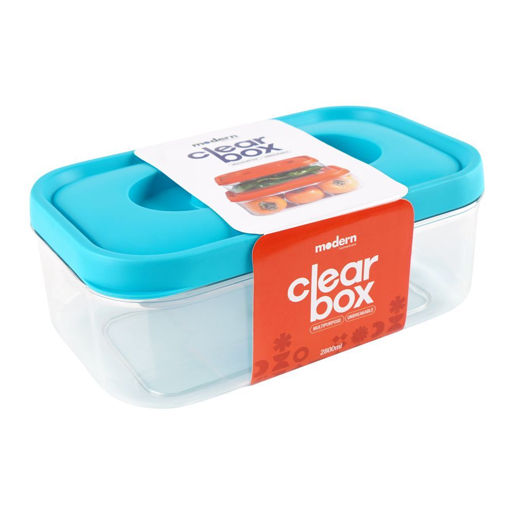 Modern Clear Box, Sea, 2800ml, Cb01