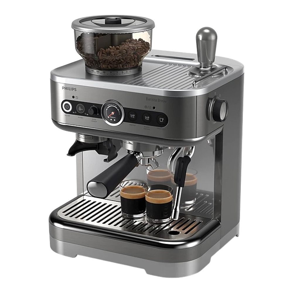 Philips Barista Brew Semi-Automatic Espresso Machine, 1350W, 2.3 Liter, PSA-3228/01