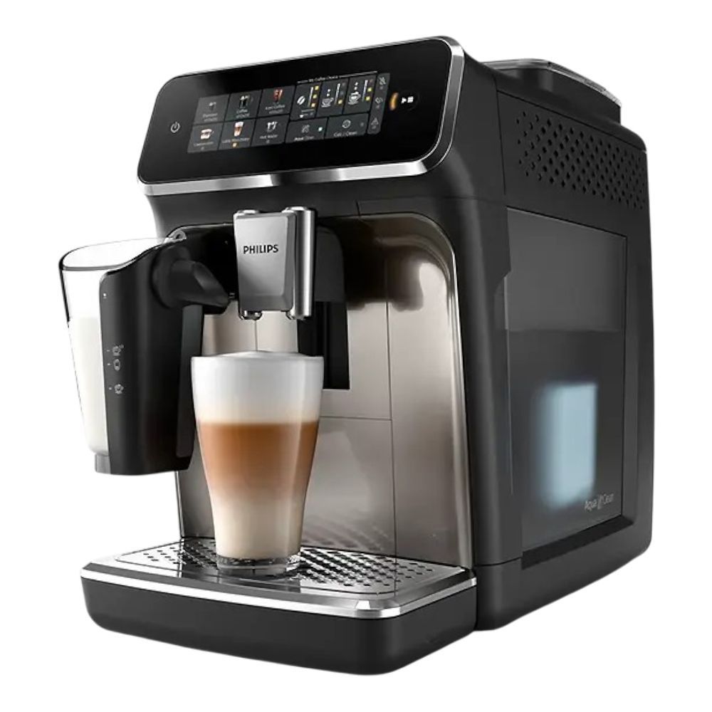 Philips 4400 Series Fully Automatic Espresso Machine, 1500W, 1.8 Liter, Black, EP-3347/90