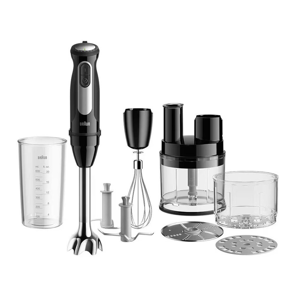 Braun Multiquick-5 Pro 8-In-1 Hand Blender, BPA Free, 1000W, MQ-55755M