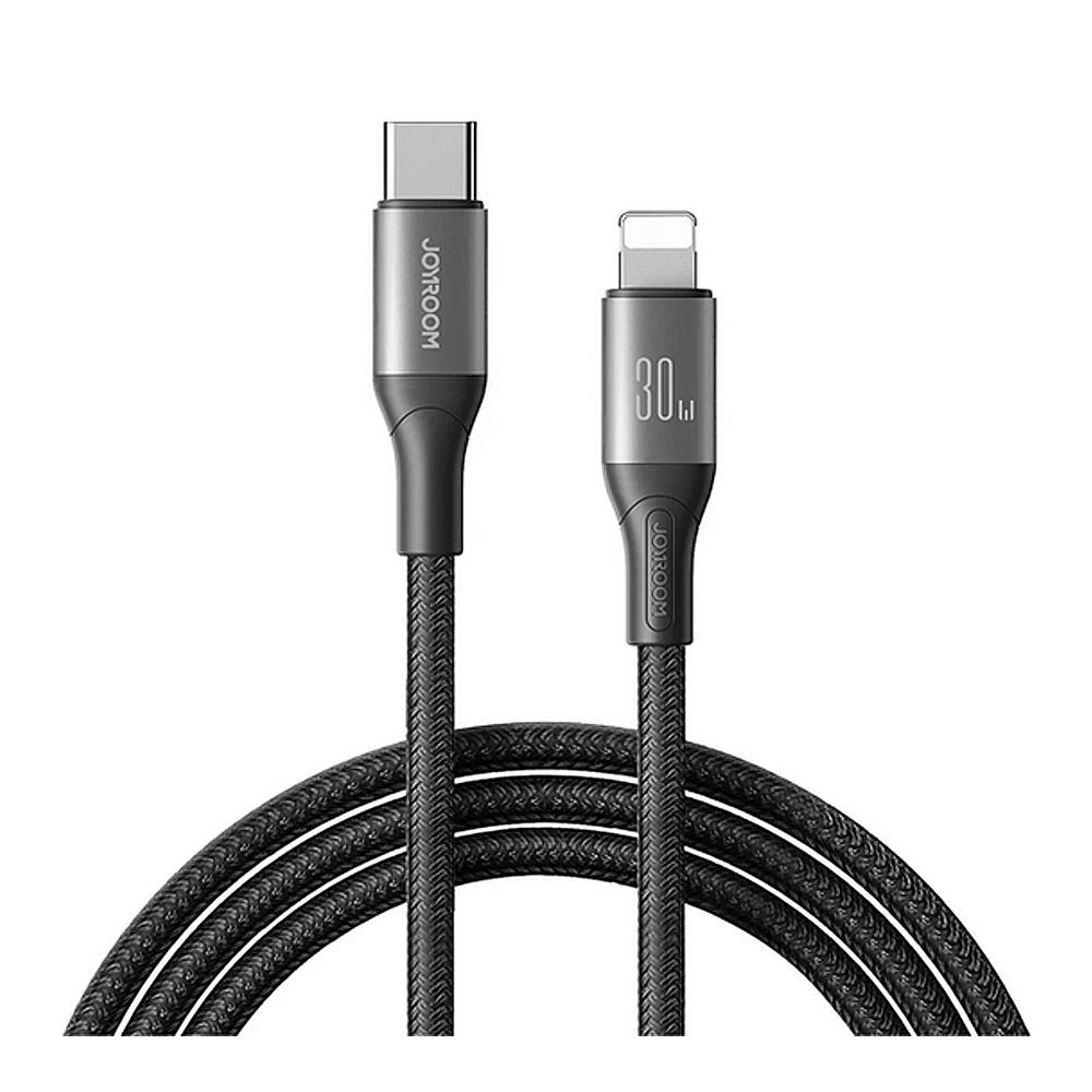 Joyroom Flash Series Type-C To Lightning Fast Charging Data Cable, 2 Meter, 30W, Black, S-A28
