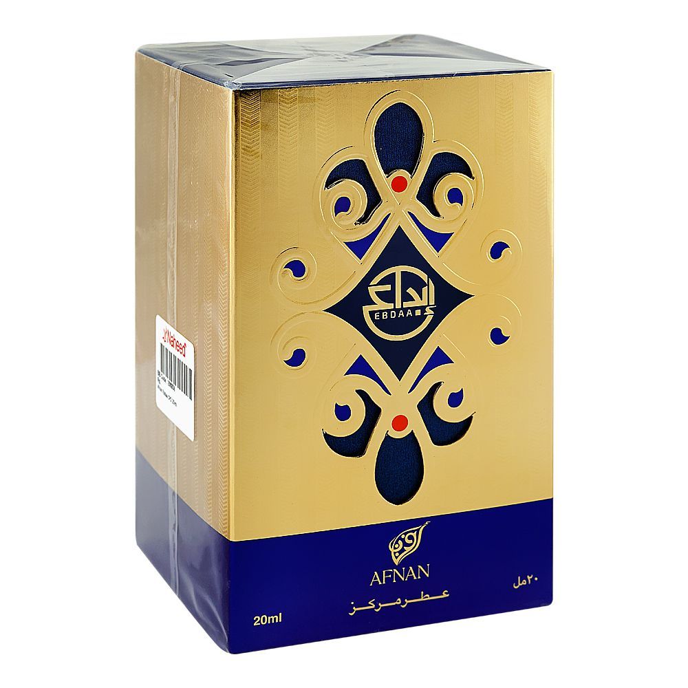Afnan Ebdaa Concentrated Perfume Oil, For Men & Women, 20ml