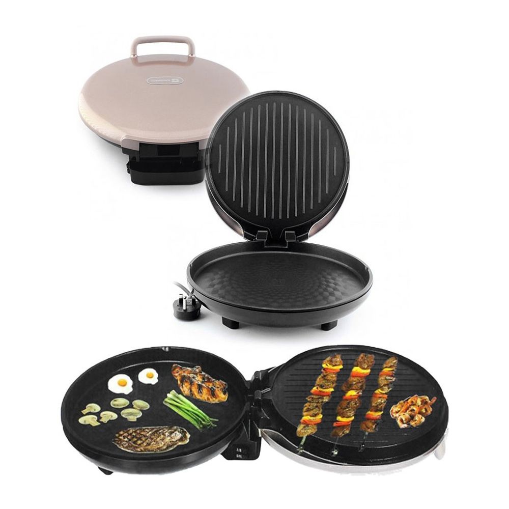 Sayona 2-In-1 Pizzas & Griller, 1500W, 220-240V, SPG-4376
