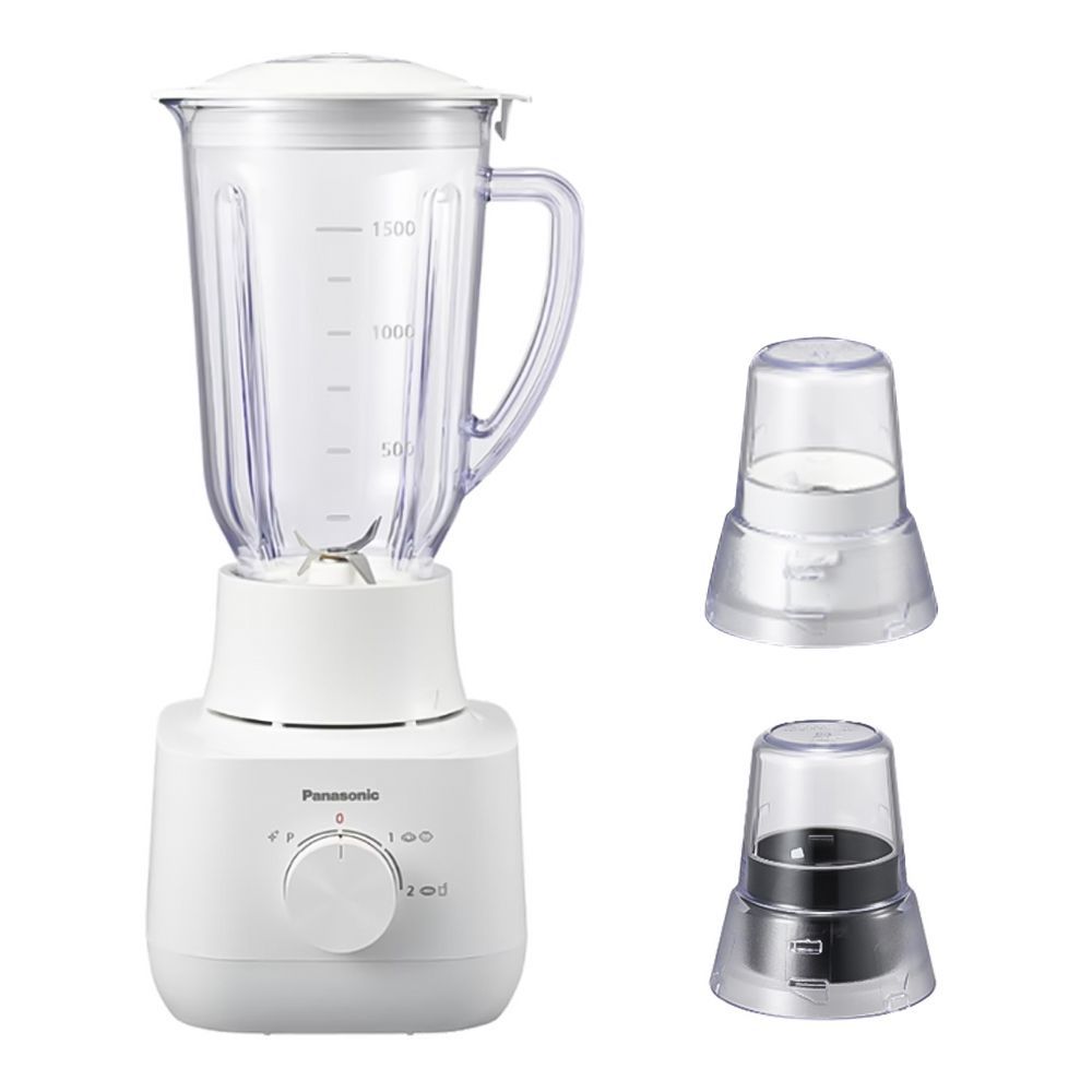 Panasonic Blender With 2 Dry Mills, 450W, 2 Liters, White, MX-EP5121