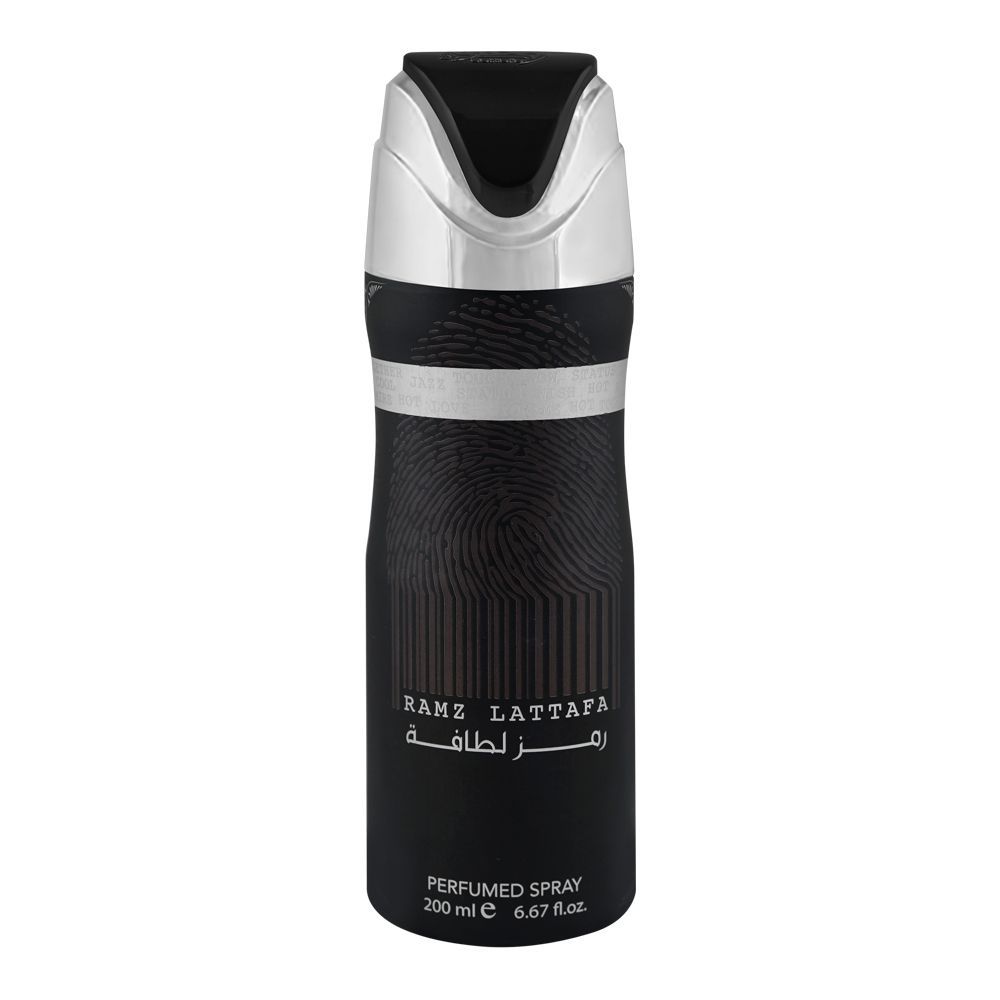Lattafa Ramz Silver Body Spray, For Men & Women, 200ml