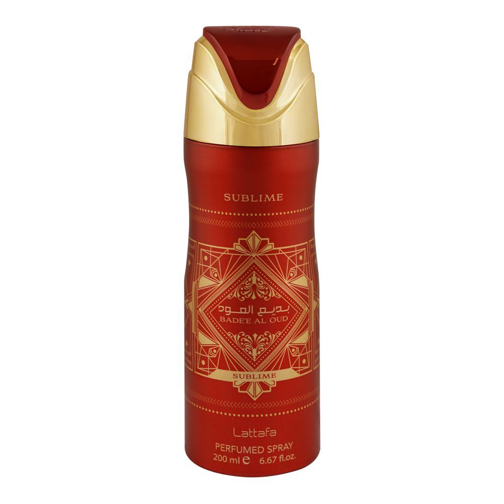 Lattafa Badee Al Oud Sublime Body Spray, For Men & Women, 200ml