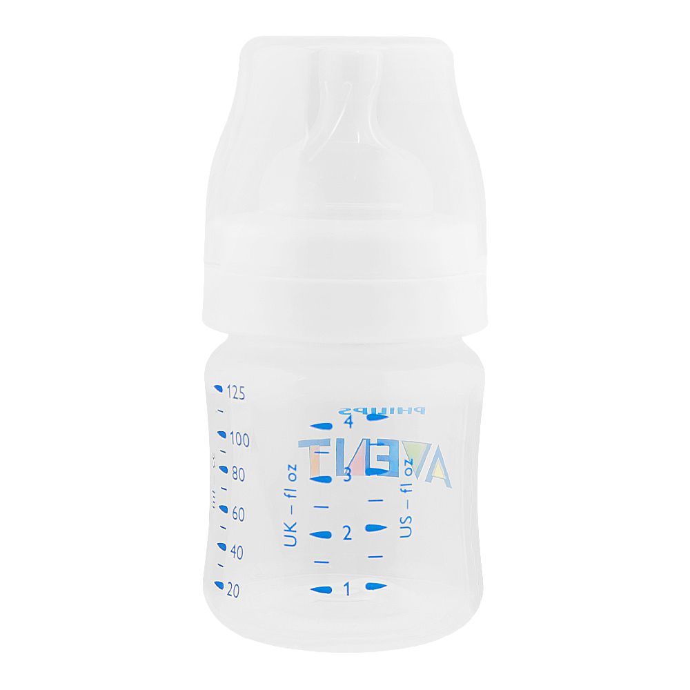 Avent Anti-Colic Feeding Bottle, For 0 Month+ BPA Free, 125ml, SCY100/01