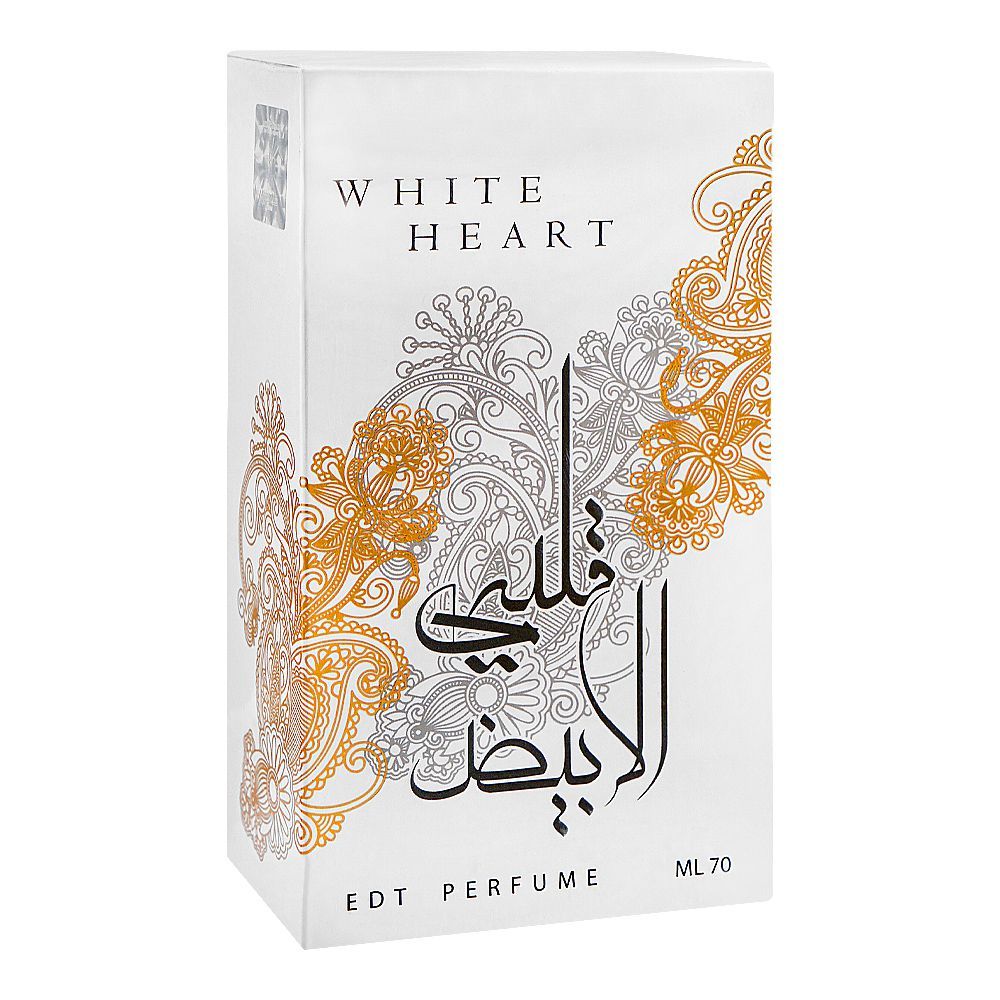White Heart Perfume, Eau De Toilette, For Men & Women, 70ml