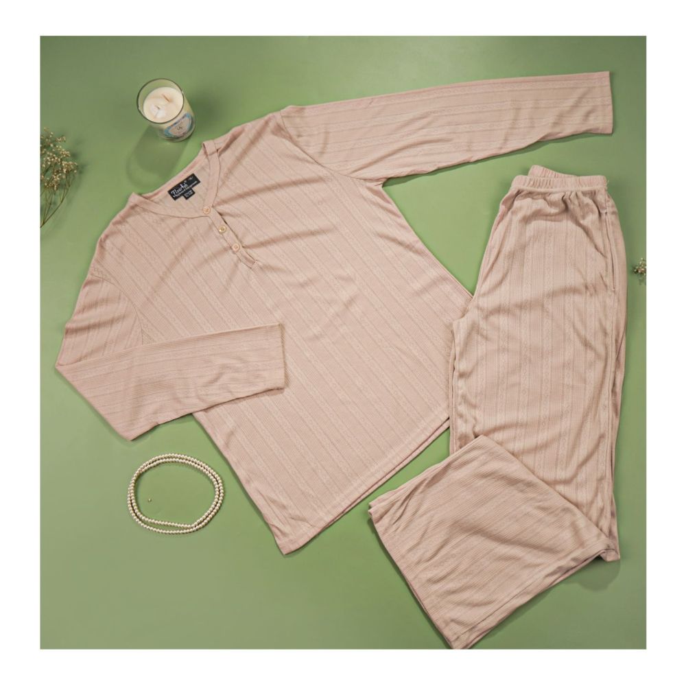 Flourish Women's Pajama Suit, Skin, 1139