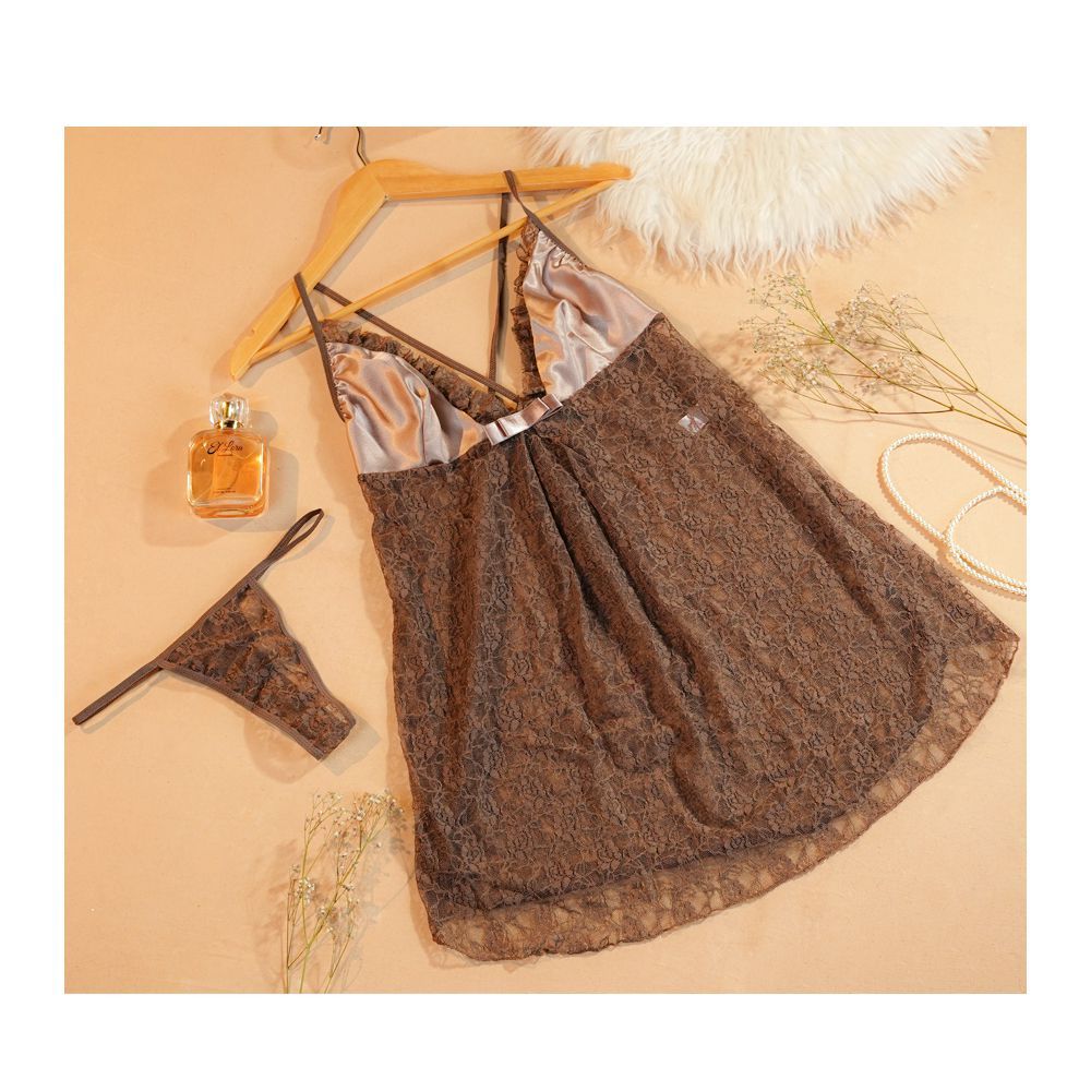 Moon Girl Nighty, Brown, 2014