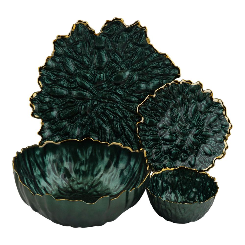 More & More Cake & Fruit Set, Green, CF-02, 4-Pack