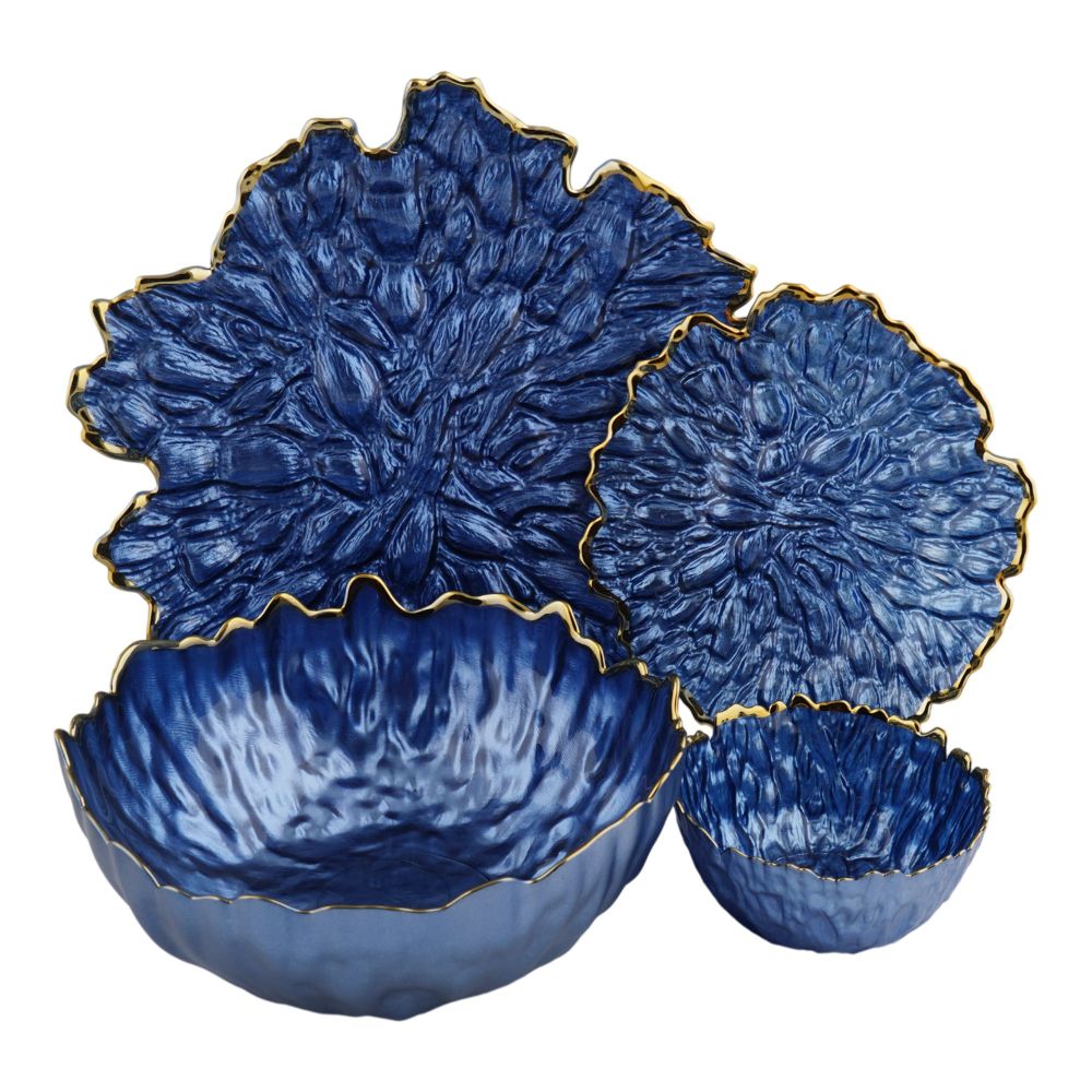 More & More Cake & Fruit Set, Blue, CF-06, 4-Pack