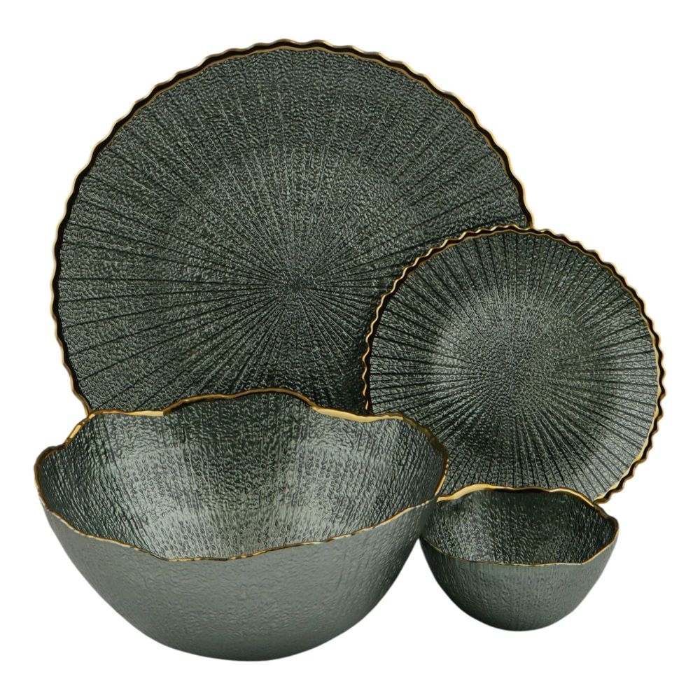 More & More Cake & Fruit Set, Green, CF-10, 4-Pack