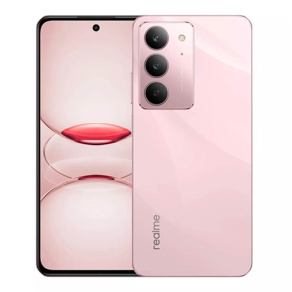 Realme C75X Smartphone, 6.67 Inches HD+ Display, 6GB + 128GB, 5600mAh Battery, IP69 Dust & Water Resistance, Coral Pink