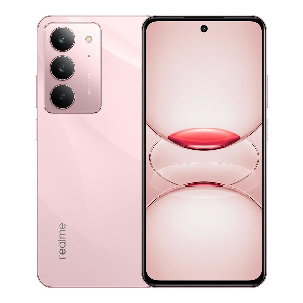 Realme C75X Smartphone, 6.67 Inches HD+ Display, 8GB + 128GB, 5600mAh Battery, IP69 Dust & Water Resistance, Coral Pink