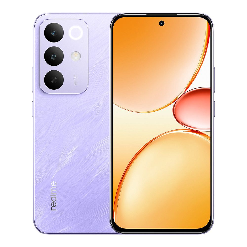 Realme C85 Pro Smartphone, 6.8 Inches AMOLED Display, 8GB + 256GB, 7000mAh Battery, IP69 Pro Water Resistance, Parrot Purple