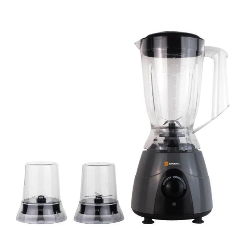 Sayona Unbreakable Blender & Mill With Mini Cup Circuit Breaker, 300-350W, 220-240V, SB-4631