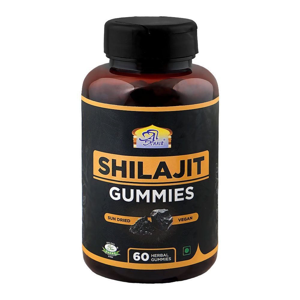Al Khair Shilajit Gummies, 60-Pack