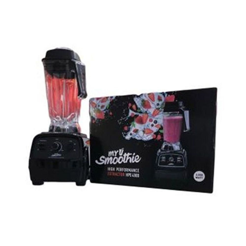 Alpina My Smoothie Commercial Blender, 1500W, 2.5 Liters, Black, MS103