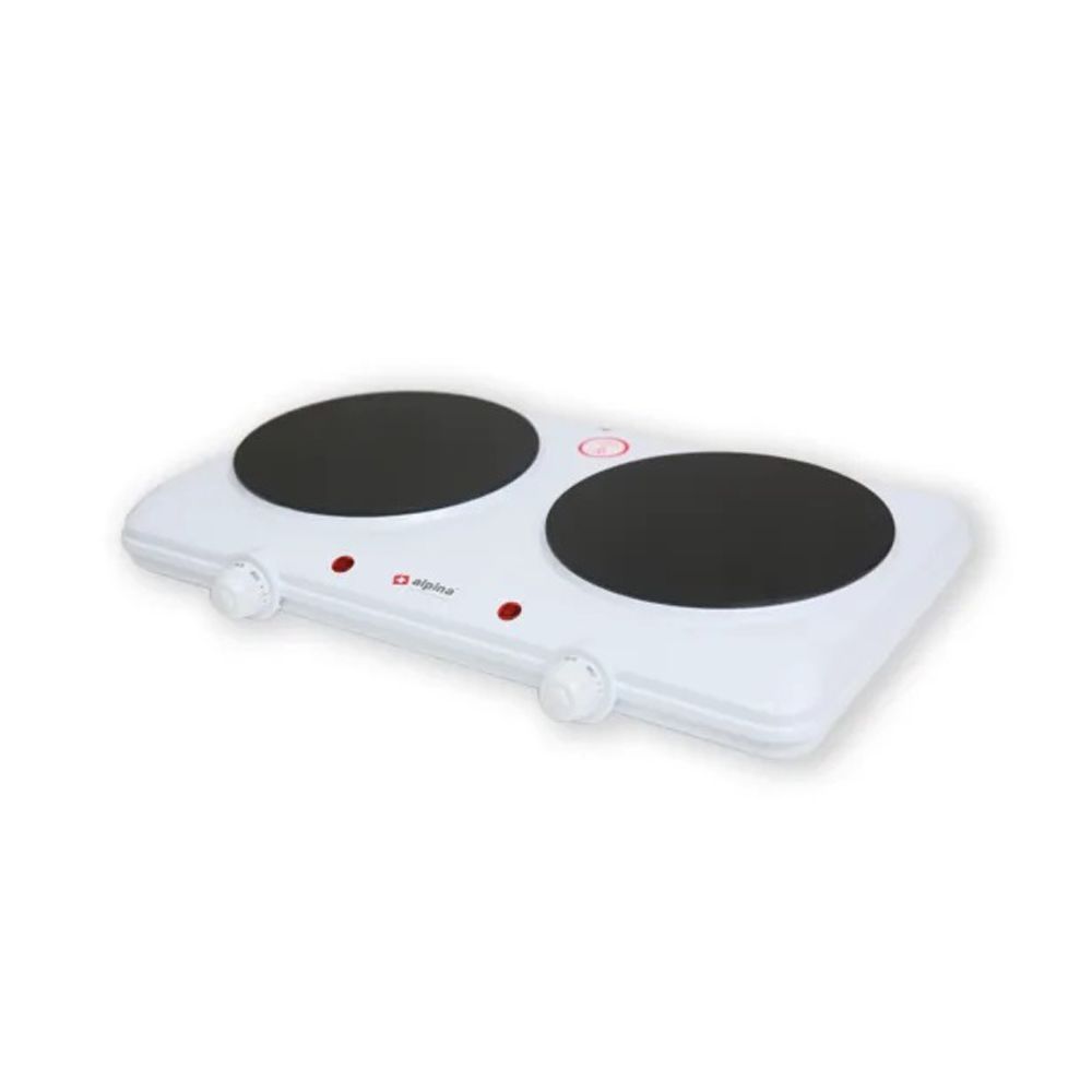 Alpina Glasstop Double Ceramic Hotplate, SF-6006