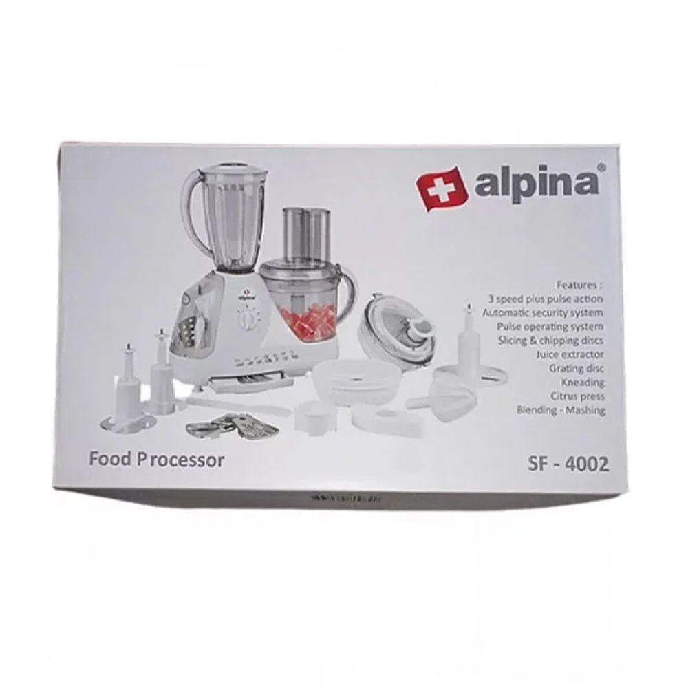 Alpina Food Processor, 800W, SF-4002
