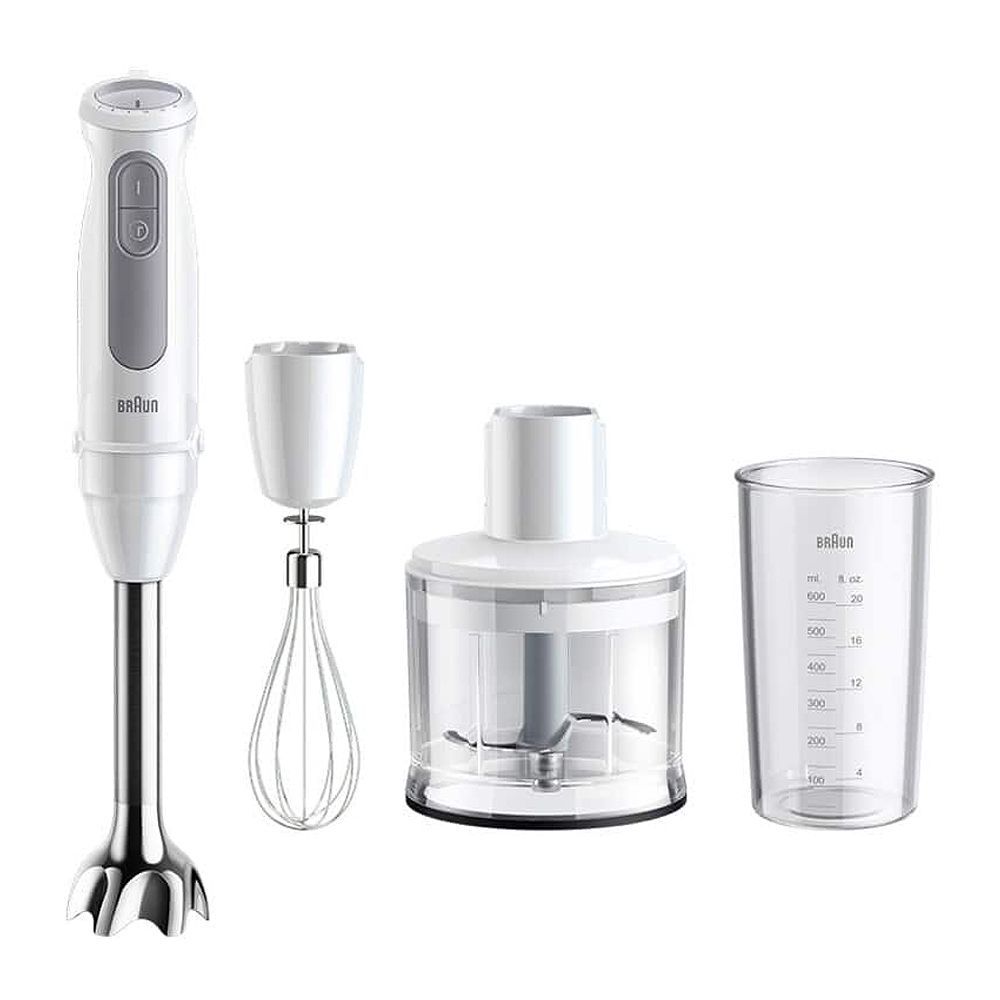 Braun Multi Quick 5 3-In-1 Hand Blender Set, 1000W, 500ml, BPA Free, MQ-50236M