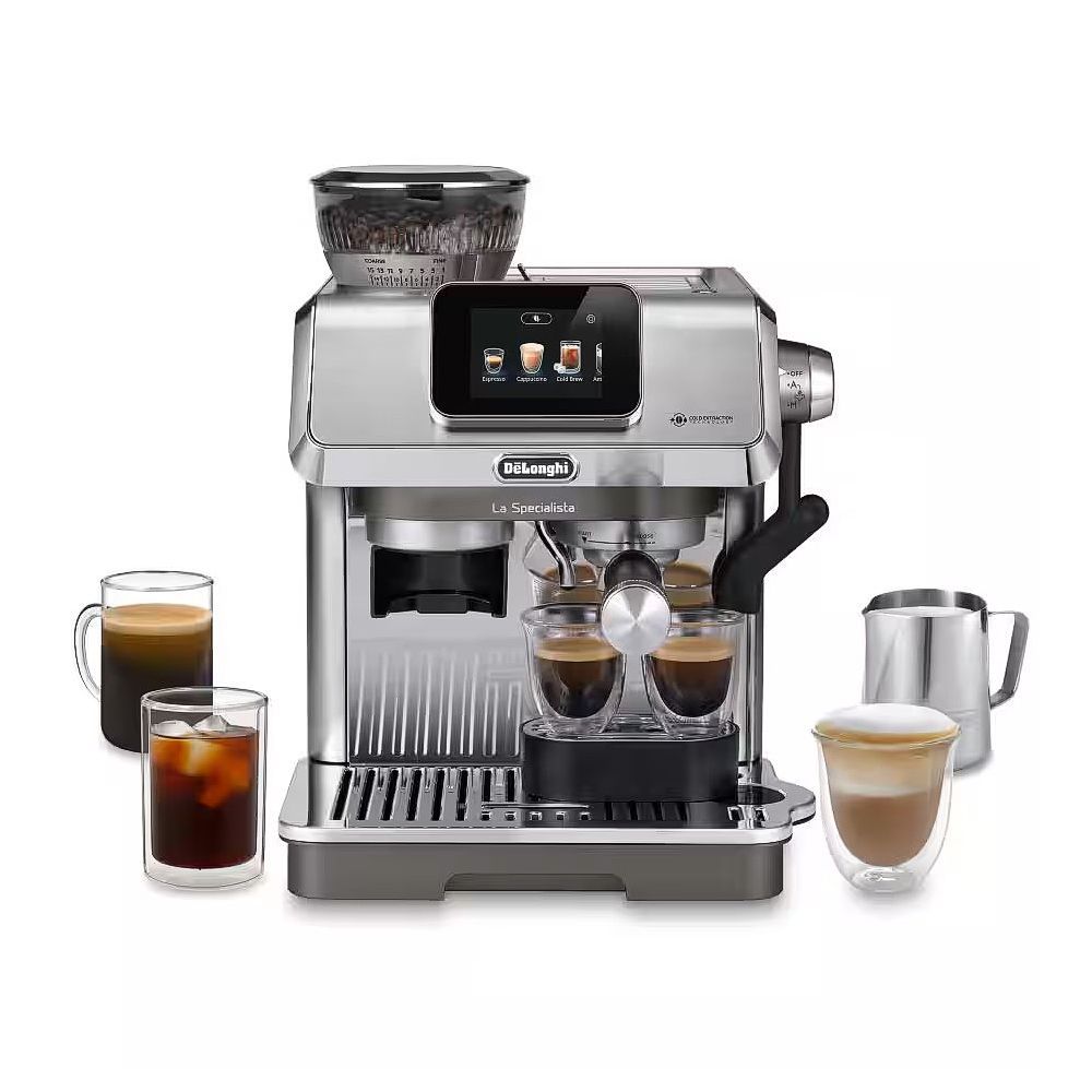 DeLonghi La Specialista Touch Espresso, Cappuccino And Cold Extracted Coffee Maker, 1450W, 1.6 Liter Water Tank, EC9455.M