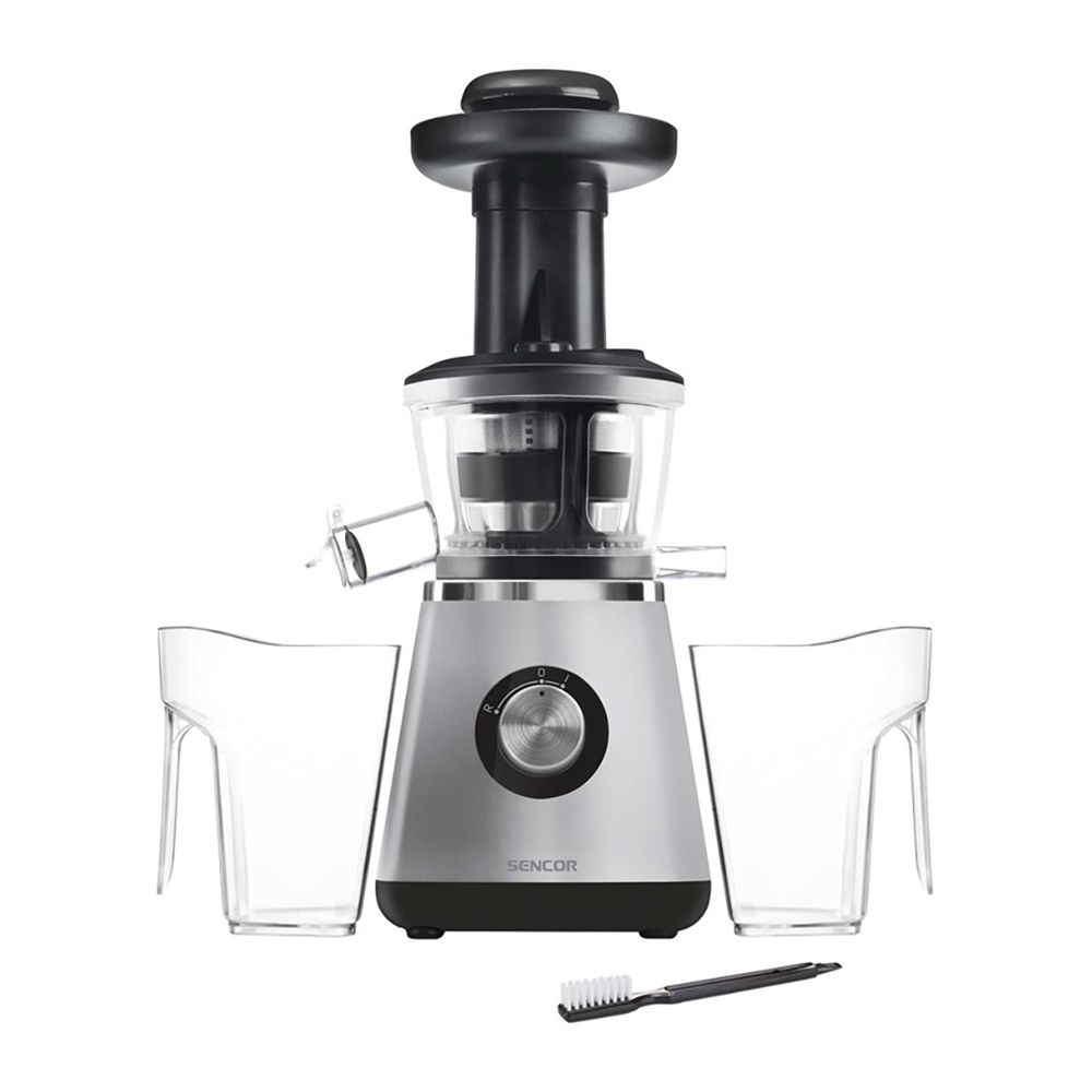 Sencor Slow Rotation Juice, 400W, 60RPM, 2 X 0.8ml, SSJ4041BK