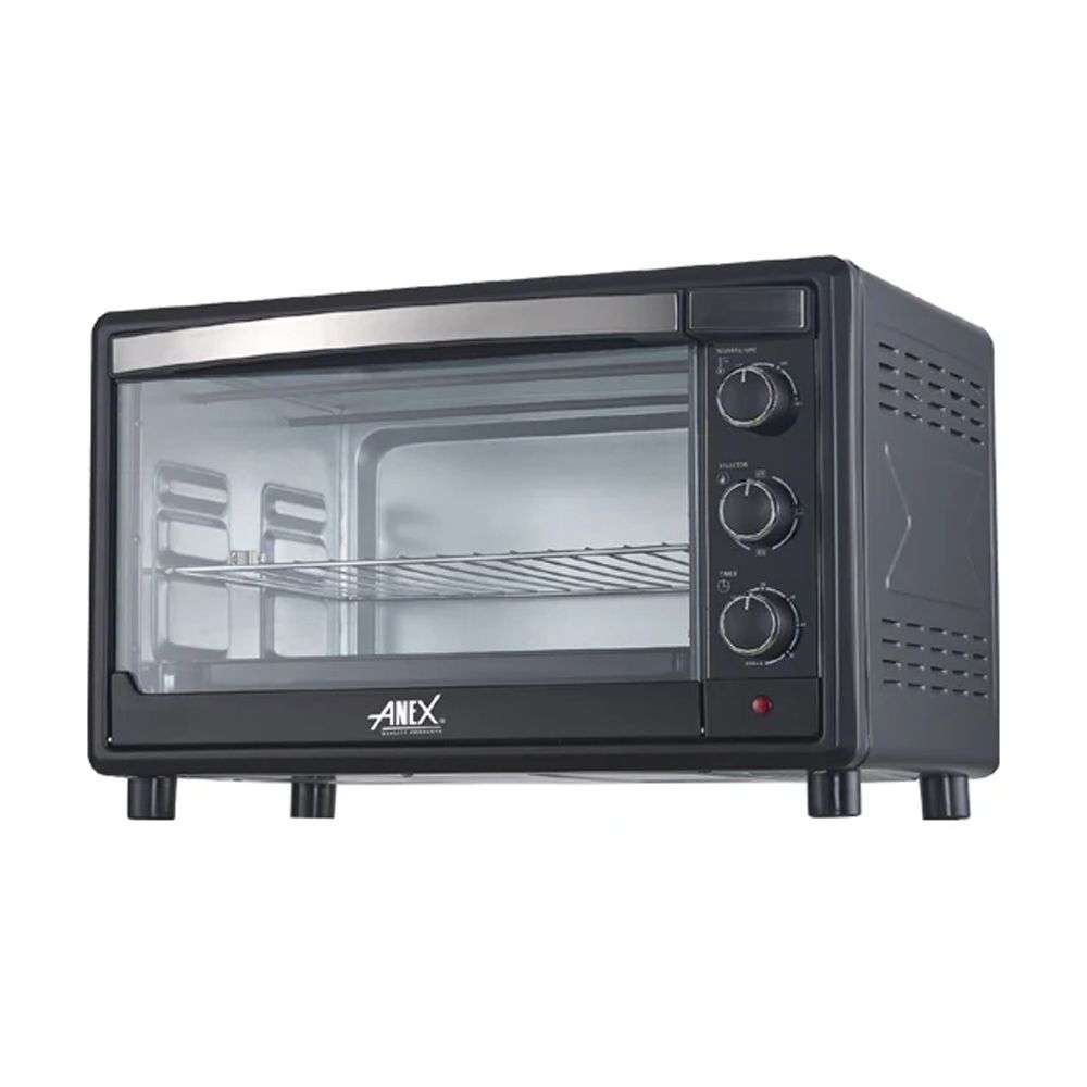 Anex Deluxe Oven Toaster, 2000W, 220-240V, Black, AG-3073EX