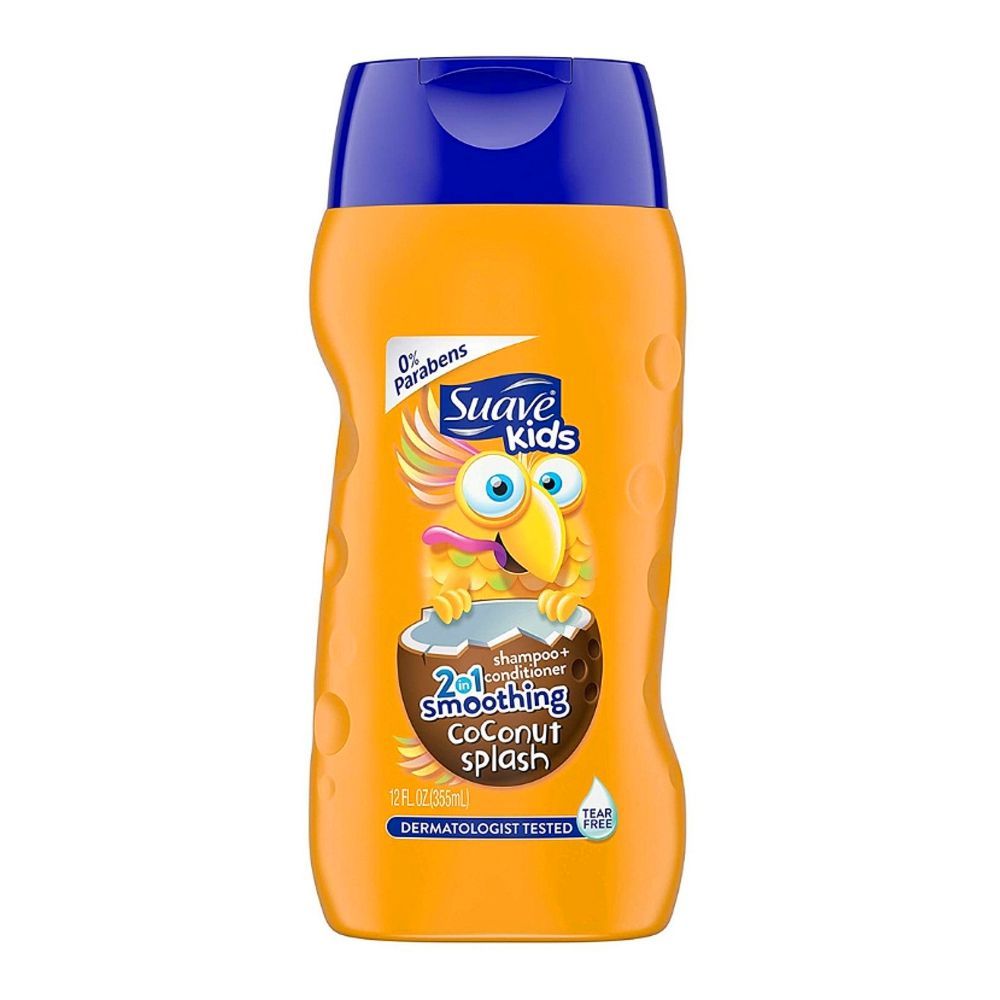Suave Kids Cowabunga Coconut 2-in-1 Shampoo + Conditioner 12oz