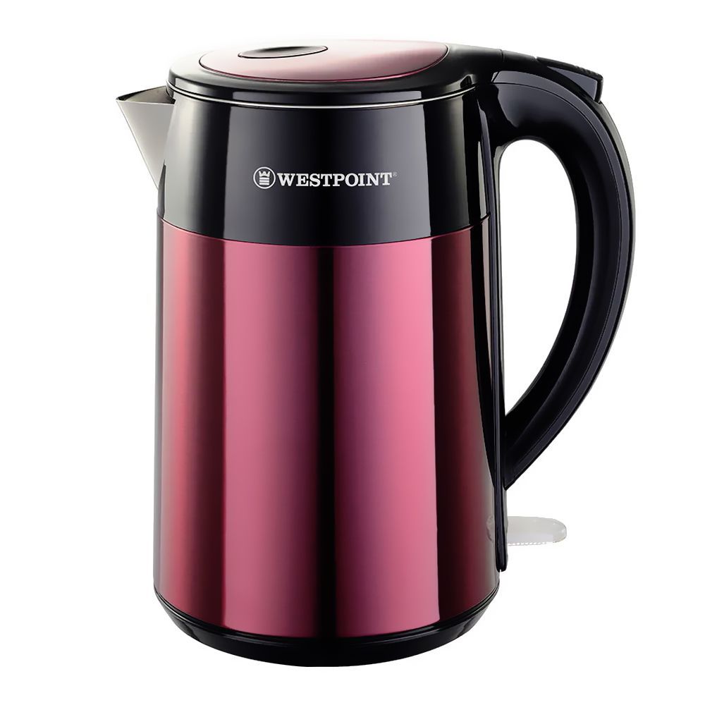 West Point Electric Tea Kettle, 1850-2200W, 220-240V, 2 Liters, WF-6174