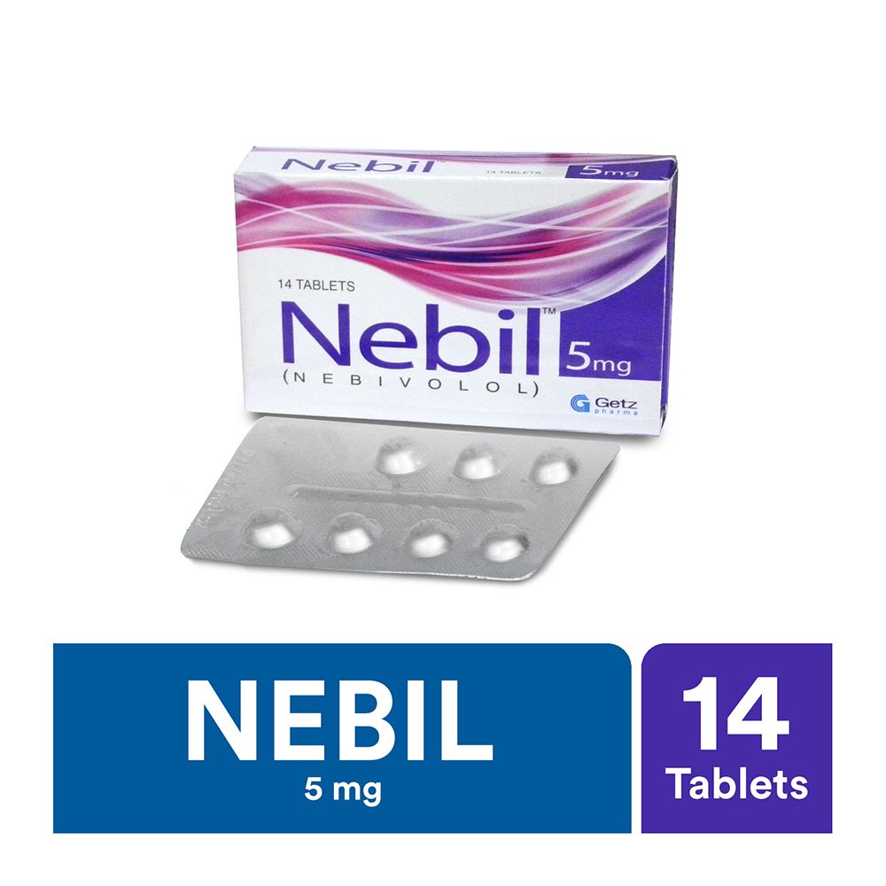 Getz Pharma Nebil Tablets, 5mg, Strip (7-Tablets)